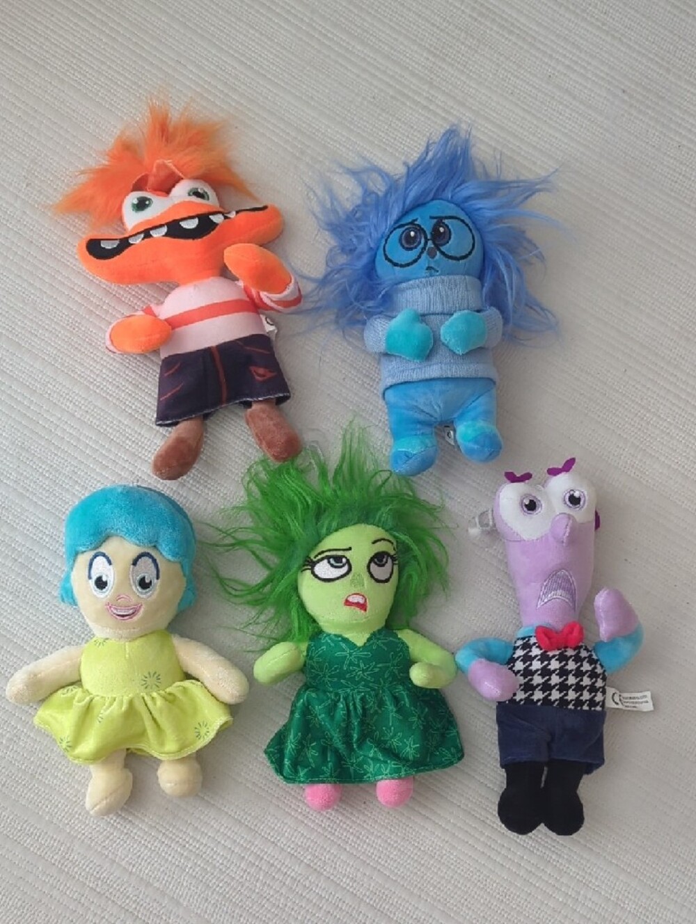 Inside Out 5 Plushies